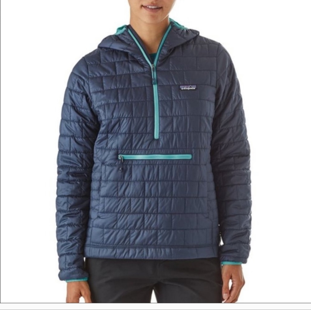 Patagonia nano puff navy blue size small